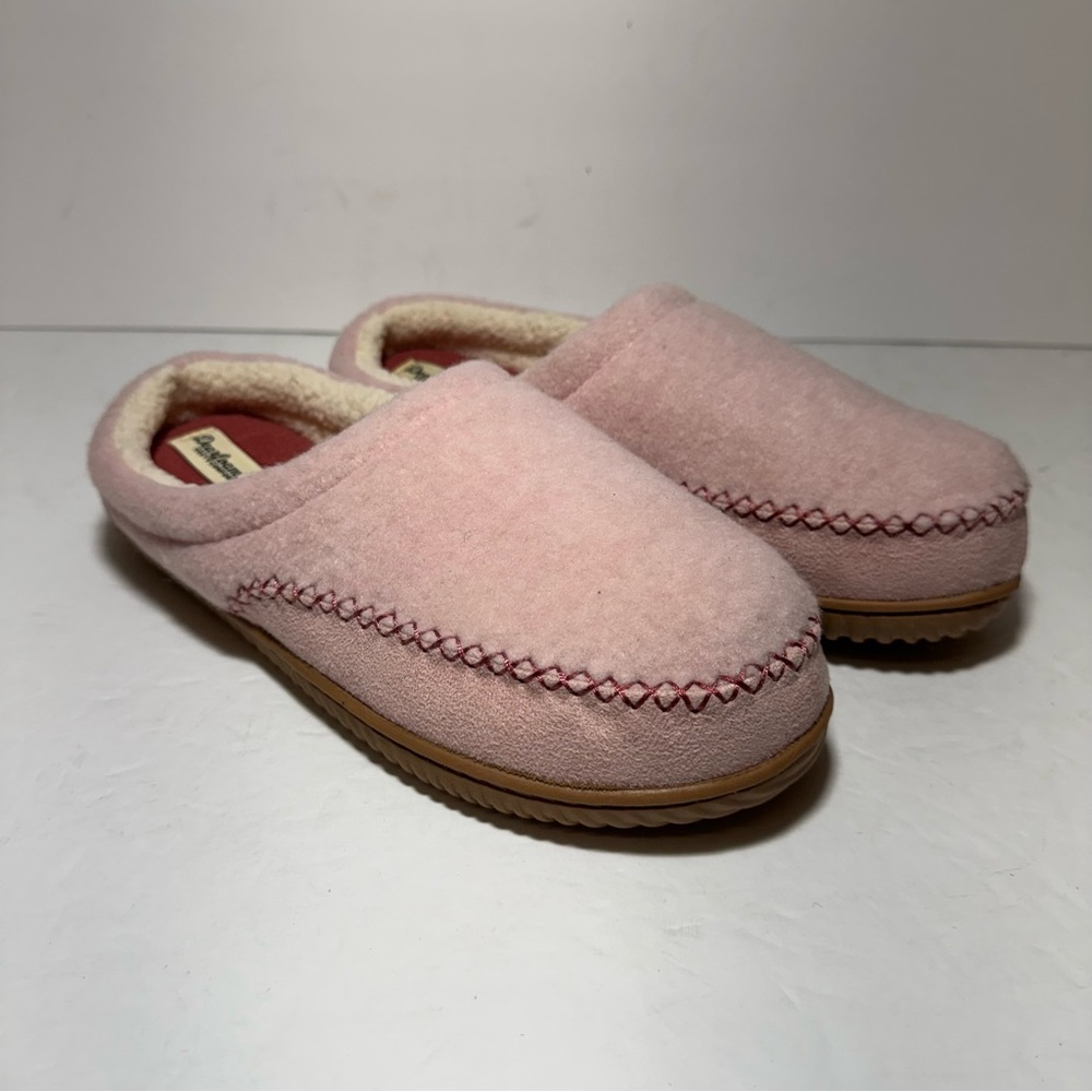 New Dreamfoams Cozy Comfort Pink Slippers Mixed Clog Size L  9-10